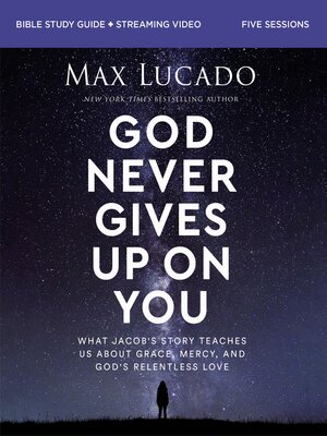 cover image of God Never Gives Up on You Bible Study Guide plus Streaming Video